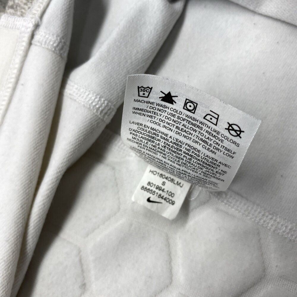 Nike Pro Hyperwarm Fitted Long Sleeve Shirt Men’s Small White Grey Camo - Picture 7 of 10
